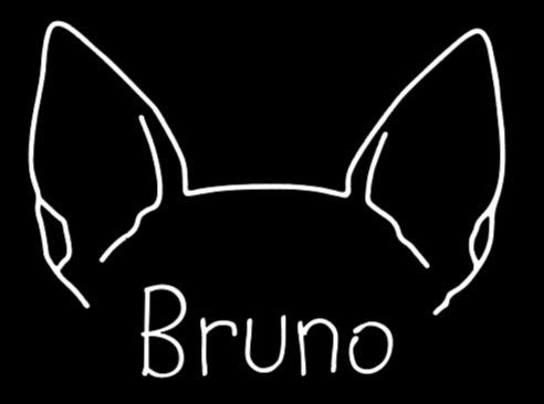 Chihuahua Mom or Custom Name Ears - Vinyl Decal