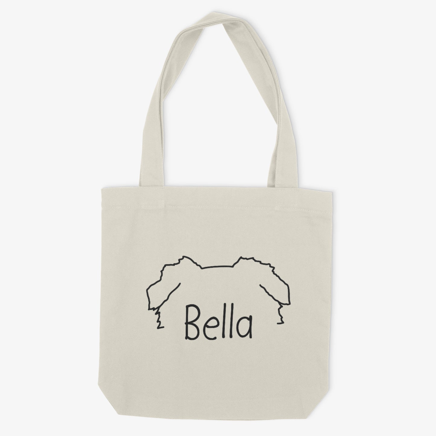 Australian Shepherd Mom or Custom Name  Ears - Tote