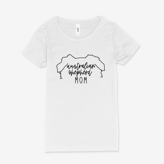 Australian Shepherd Mom Ears - Women's Tee/Tank