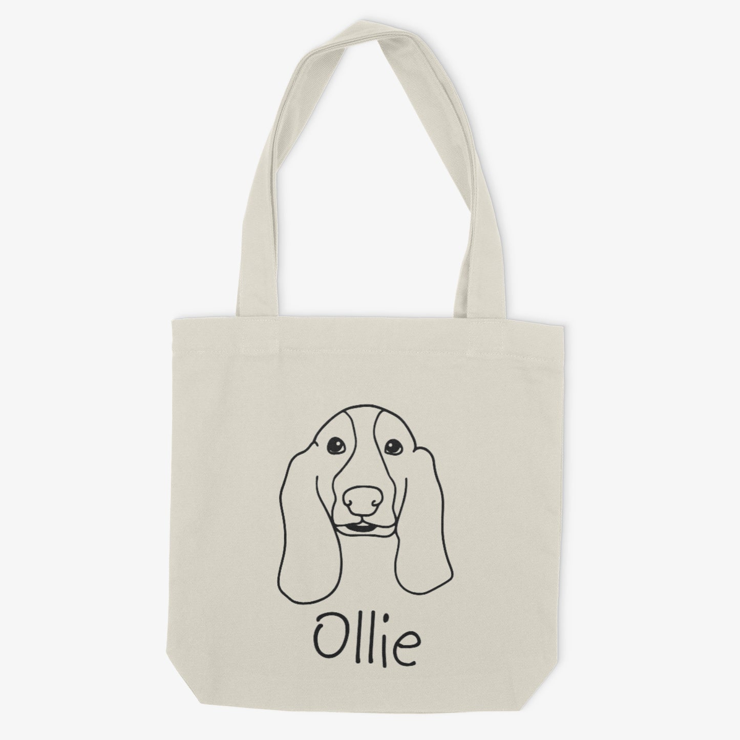 Basset Hound Mom or Custom Name - Tote