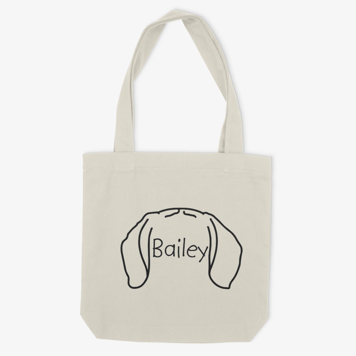 Beagle Mom or Custom Name Ears - Tote