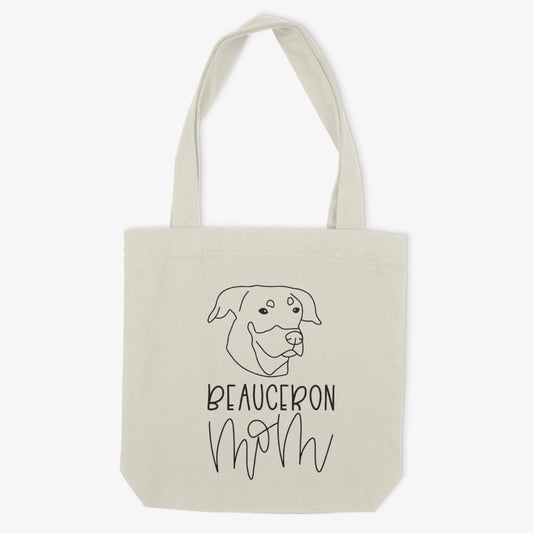 Beauceron Mom or Custom Name - Tote