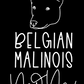 Belgian Malinois Mom or Custom Name - Vinyl Decal
