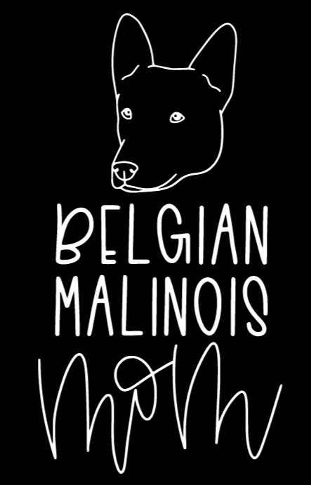 Belgian Malinois Mom or Custom Name - Vinyl Decal