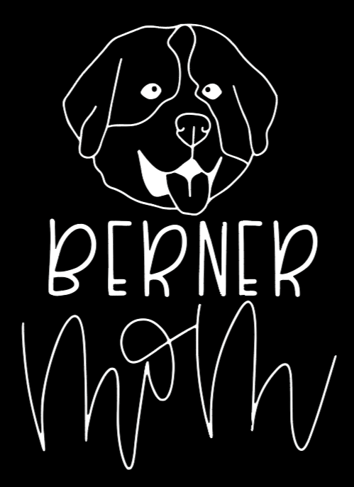 Berner Mom or Custom Name - Vinyl Decal