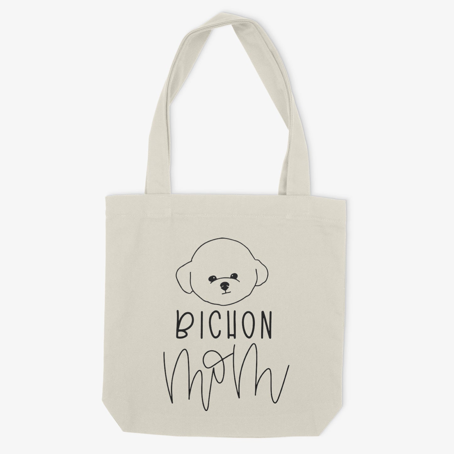 Bichon Mom or Custom Name - Tote