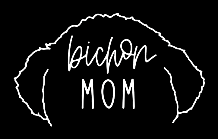 Bichon Mom or Custom Name Ears - Vinyl Decal