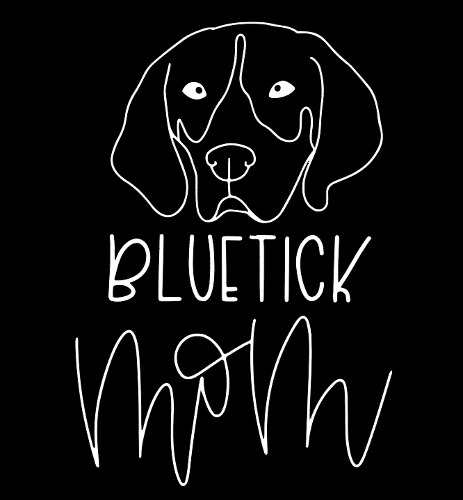 Bluetick Mom or Custom Name - Vinyl Decal