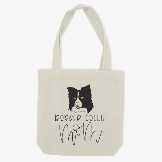 Border Collie Mom or Custom Name - Tote