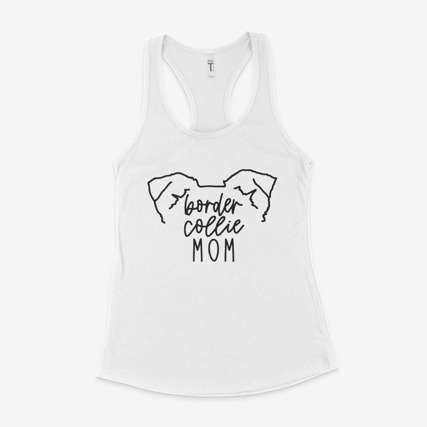 Border Collie Mom Ears - Women's Tee/Tank