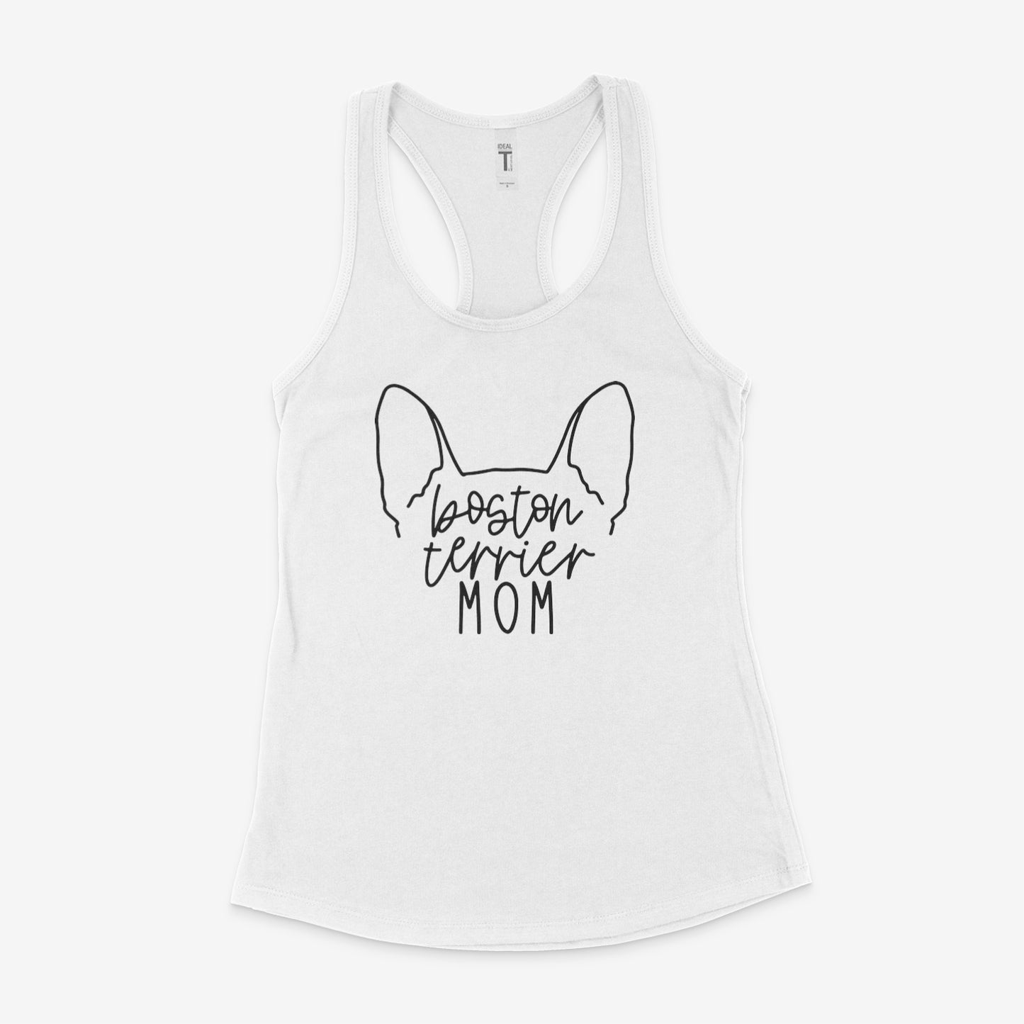 Boston Terrier Mom Ears - Women's Tee/Tank