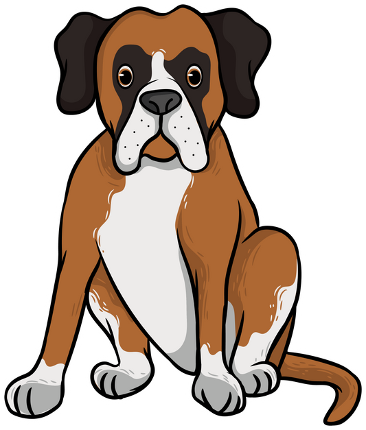 Boxer Sticker