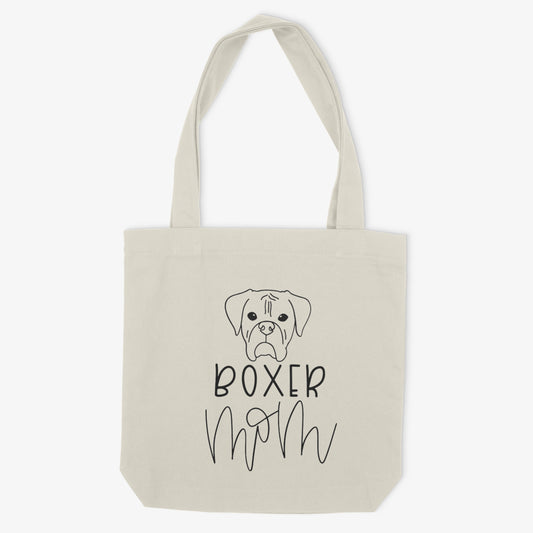 Boxer Mom or Custom Name - Tote