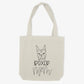 Boxer Mom or Custom Name Cropped - Tote