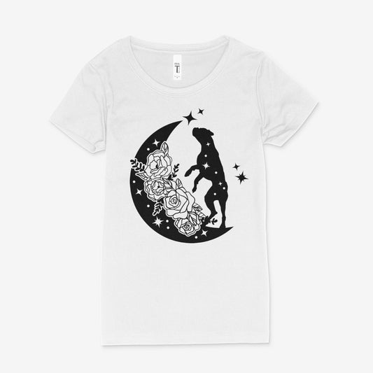 Boxer Moon - Women's Tee/Tank