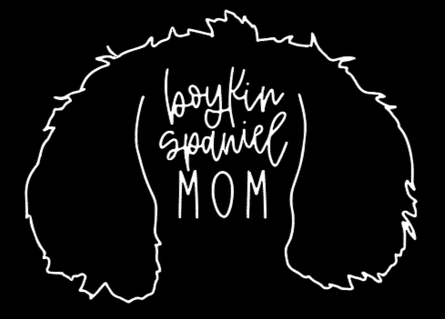 Boykin Spaniel Mom or Custom Name Ears - Vinyl Decal