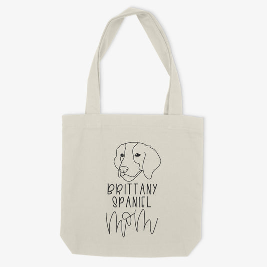 Brittany Spaniel Mom or Custom Name - Tote