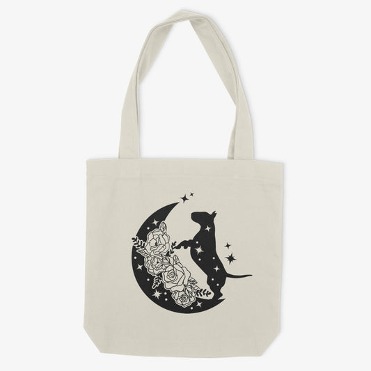 Bull Terrier Moon - Tote