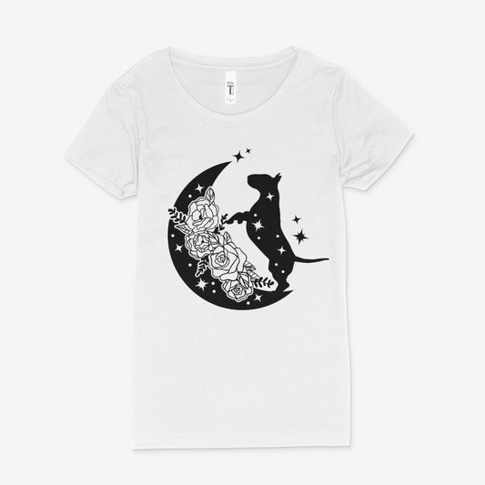 Bull Terrier Moon - Women's Tee/Tank