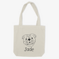 Bulldog Mom or Custom Name - Tote