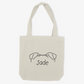 Bulldog Mom or Custom Name Ears - Tote