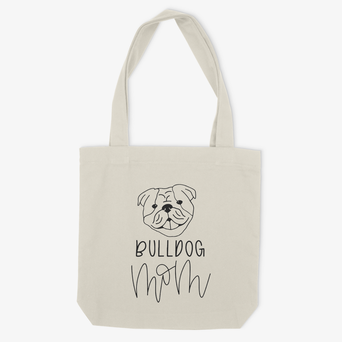 Bulldog Mom or Custom Name - Tote