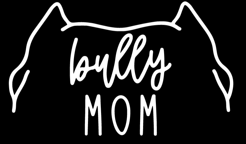 Bully Mom or Custom Name Ears - Vinyl Decal