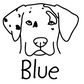 Catahoula Leopard Mom or Custom Name - Vinyl Decal