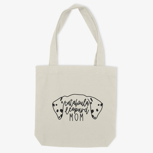 Catahoula Leopard Mom or Custom Name Ears - Tote