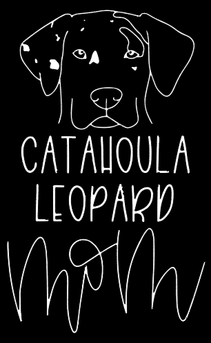 Catahoula Leopard Mom or Custom Name - Vinyl Decal