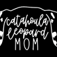 Catahoula Leopard Mom or Custom Name Ears - Vinyl Decal
