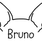 Chihuahua Mom or Custom Name Ears - Vinyl Decal