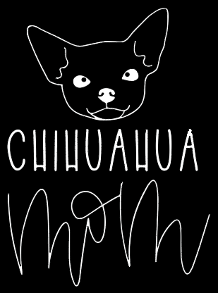 Chihuahua Mom or Custom Name - Vinyl Decal