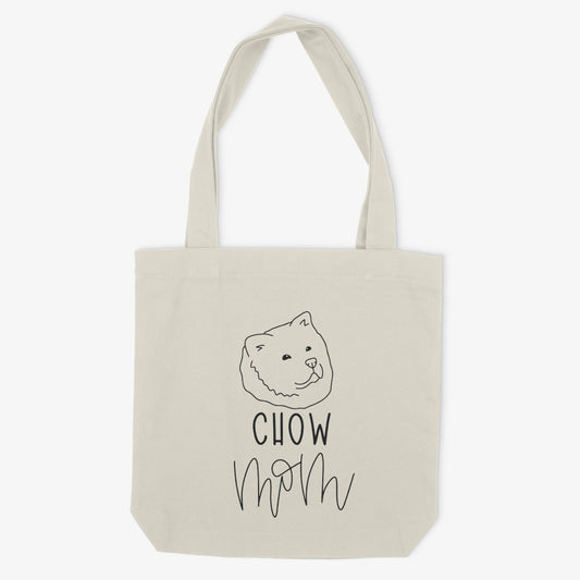 Chow Mom or Custom Name - Tote