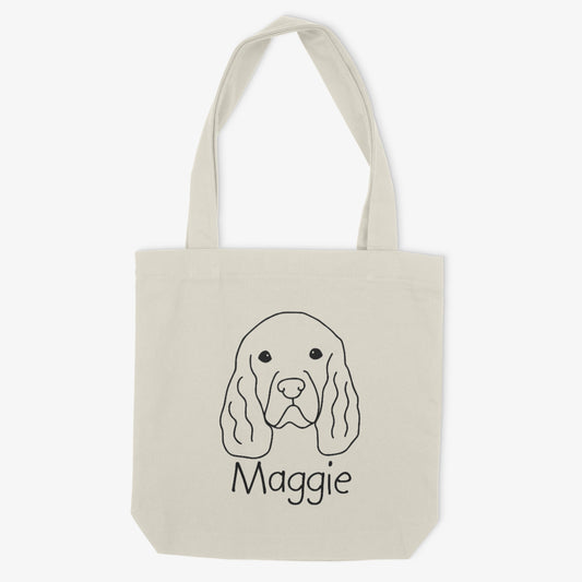 Cocker Spaniel Mom or Custom Name- Tote