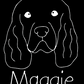 Cocker Spaniel Mom or Custom Name - Vinyl Decal