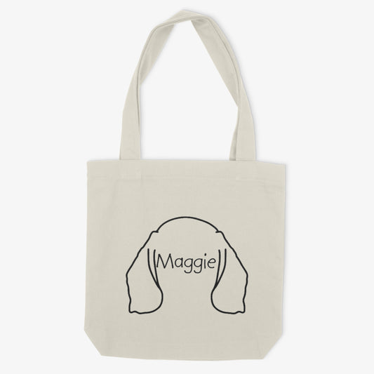 Cocker Spaniel Mom or Custom Name Ears - Tote