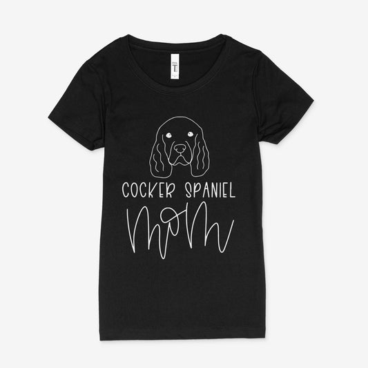 Cocker Spaniel Mom - Women's Tee/Tank