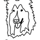 Collie Mom or Custom Name- Vinyl Decal