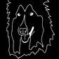 Collie Mom or Custom Name- Vinyl Decal