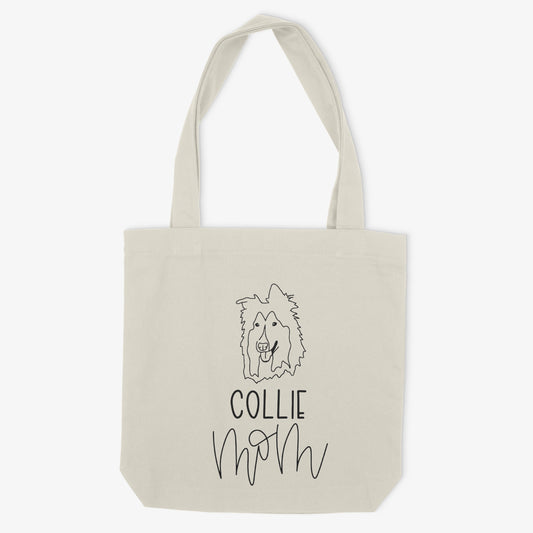 Collie Mom or Custom Name - Tote