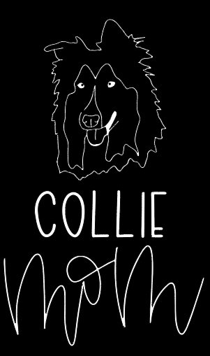 Collie Mom or Custom Name- Vinyl Decal