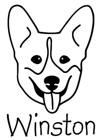Corgi Mom or Custom Name - Vinyl Decal