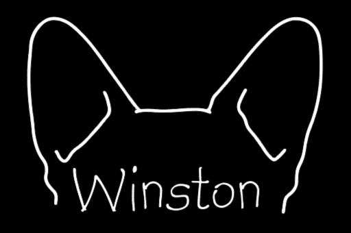 Corgi Mom or Custom Name Ears - Vinyl Decal