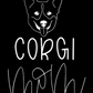 Corgi Mom or Custom Name - Vinyl Decal