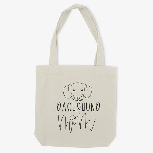 Dachshund Mom or Custom Name - Tote