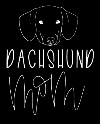 Dachshund Mom or Custom Name - Vinyl Decal