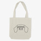 Dachshund Mom or Custom Name Ears - Tote