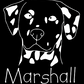 Dalmatian Mom or Custom Name - Vinyl Decal