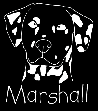 Dalmatian Mom or Custom Name - Vinyl Decal